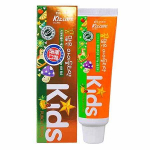  Зубная паста Mukunghwa Детская гелевая с ярким тропическим вкусом с 2 лет  Kizcare Kids, 75гр, фото 1 