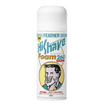  Пена для бритья Feather экстракт гамамелиса с лечебным эффектом HiShave 260г, 1 шт., фото 1 