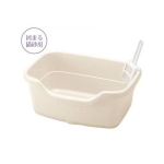  Richell Туалет для кошек F 40 Бежевый открытый 40 × 29 × 16Н (см), фото 1 