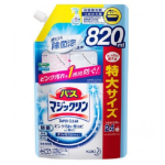  КAO Bath Magiclean Foaming Spray Чистящий спрей-пенка с противогрибковым эффектом для ванной комнаты и душевых кабин, без аромата, мягкая упаковка, 820 мл, фото 1 