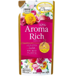  Lion Soflan Aroma Rich Scarlett Ополаскиватель для белья дезодорирующий с натуральными ароматическими маслами, мягкая упаковка, 400 мл, фото 1 