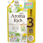  Lion Aroma Rich Ellie Кондиционер для белья действия с богатым ароматом натуральных масел, аромат унисекс, мягкая упаковка, 1200 мл, фото 1 
