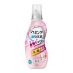  KAO Humming W Power Fresh Floral Кондиционер для белья, с антибактериальным и дезодорирующим эффектом, со свежим цветочным ароматом, 530 мл, фото 1 
