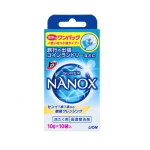  Lion Гель для стирки TOP Super NANOX (концентрат/ одноразовая упаковка)10 г х 10 шт, фото 1 