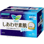  KAO Laurier Happy Skin Deodorant Plus Ночные гигиенические прокладки с крылышками, дезодорирующие, с активированным углем, длина 30 см, в упаковке 9 шт., фото 1 
