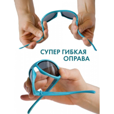  Babiators очки солнцезащитные Original Navigator Страстно-синий (Blue Crush). Junior (0-2), фото 4 
