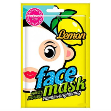  BlingPop Придающая сияние и ровный тон коже маска с экстрактами лимона и цветов, фото 1 