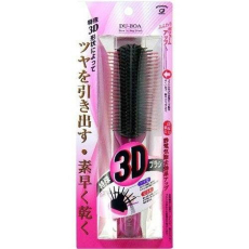  Ikemoto Du-Boa 3D Blow Styling Brush Антистатическая расческа для укладки волос, фото 2 