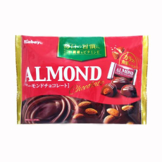  Kabaya ALMOND Целый Миндаль в горьком шоколаде, 21 порция, 148 гр., фото 1 