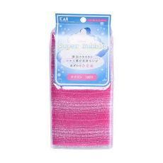  Kai Мочалка для тела (с объемным плетением жесткая), 30 х 100см, розовая 1шт, фото 1 