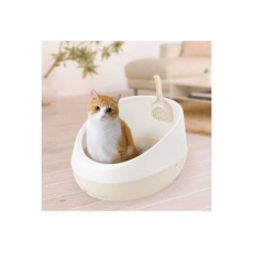  Richell Туалет для кошек полукруглый 36 × 47 × 24,5H (см) белый, фото 1 