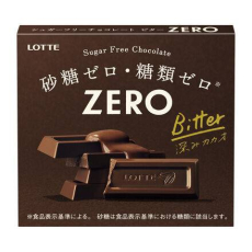  Шоколад Зеро Биттер горький без сахара 5шт, Lotte, 50гр., фото 1 