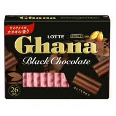  Шоколад Lotte "Ghana Excellent", чёрный, 26 шт., 119,6 гр., фото 1 