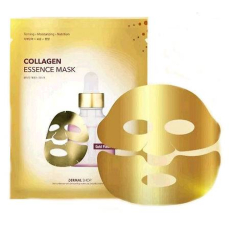  Dermal Shop Gold Flash Фольгированная коллагеновая маска для лица c аденозином и пептидами, фото 1 