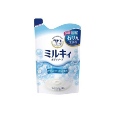  Молочное мыло для тела Milky Body Soap с с ароматом цветочного мыла Cow Brand 400мл, фото 1 