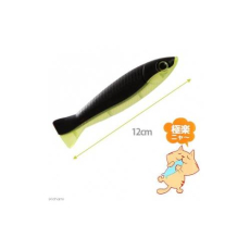  Игрушка для кошек JoyPet Пластиковая рыбка с мататаби. Зелёная, фото 1 