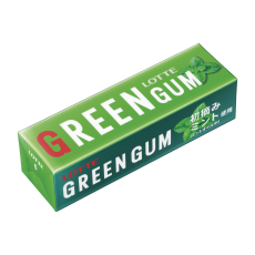  Жевательная резинка Green Gum со вкусом зеленой мяты LOTTE, 26 г., фото 1 