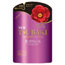  Шампунь для волос для придания объема с маслом камелии (мэу) Tsubaki Volume Touch, SHISEIDO 345 мл., фото 1 