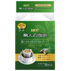  Молотый кофе UCC Special Blend, в дрип-пакетах Мокка, 8шт, фото 1 