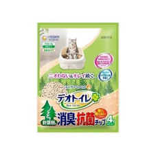  Unicharm Наполнитель для кошачьего туалета древесный колбаски водоотталкивающий 4л, фото 1 
