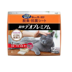  KAO Premium Салфетка для кошачьего туалета антибактериальная 12шт, фото 1 