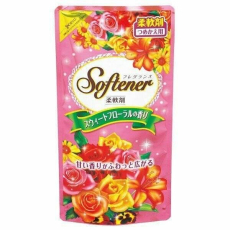  Softener Floral Антибактериальный кондиционер ополаскиватель для белья, нежный цветочный аромат, мягкая упаковка, 500 мл, фото 1 