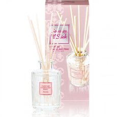  KOBAYASHI Sawaday Stick Parfum Sparkling Pink Натуральный аромадиффузор для дома, с чарующим цветочно-фруктовым ароматом, стеклянный флакон 70мл, 8 палочек., фото 1 