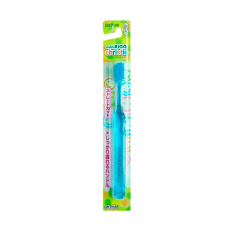  Зубная щетка для детей от 3-х лет, с прямым срезом ворса и пластмассовой ручкой, средней жёсткости, фото 1 
