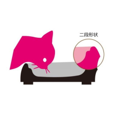  Richell Миска для кошек размер S φ16,2 × 4,5H (см) (см) Белая Япония, фото 3 