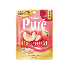  Kanro Pure Gummy Peach (жевательный мармелад, ПЕРСИК), 54гр, фото 1 