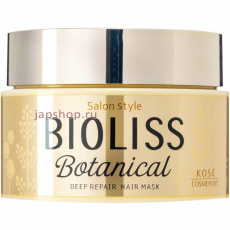  Bioliss Botanical Deep Repair Hair Маска для глубокого восстановления поврежденных волос, 200 гр, фото 1 