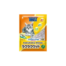  For Cat древесный  наполнитель для кошачьего туалета  крупные гранулы водоотталкивающий 4л, фото 1 