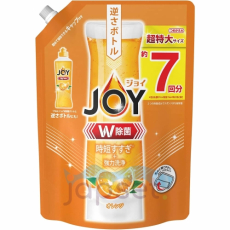  P&G Joy Дезинфицирующее средство для мытья посуды с ароматом апельсина, мягкая упаковка с крышкой, 910 мл, фото 1 