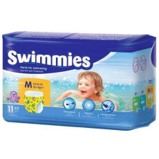  Трусики Swimmies для плавания размер Medium от 12 кг  универсальные стандарт 11шт, фото 1 