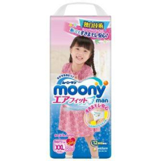  Трусики Moony (Export) размер XXL 13-25кг для девочки, 26шт, фото 1 