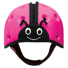  Шлем для защиты головы Божья коровка. Розовый SafeheadBABY, фото 1 