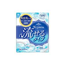  Прокладки на каждый день без запаха Sofy Kiyora Unicharm 14 см 28шт, фото 1 