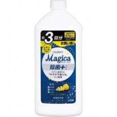  Средство для мытья посуды Magica+ с ароматом лимона сменка Lion 570мл, фото 1 