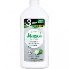  Средство для мытья посуды Charmy Magica с ароматом зеленого яблока Lion 570мл, фото 1 