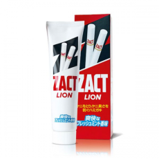  Lion Зубная паста для устранения никотинового налета и запаха табака Zact, 150 г, фото 1 