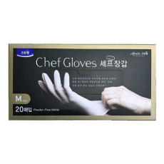  Clean Wrap Перчатки для приготовления пищи (тонкие, неопудренные), белые р м, 20штук, фото 1 