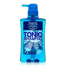  Мужской тонизирующий шампунь для волос с цитрусовым ароматом Mens Softymo Tonic Shampoo, KOSE COSMEPORT Япония 550 мл, фото 1 