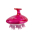  Ikemoto Head Spa Brush Щетка для массажа кожи головы и мытья волос, розовая, фото 1 