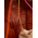  Tarky.Co Эластич. тройная дразнилка с перьями и колокольч. Внутри, розово-оранжевый цвет, фото 2 