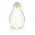  Беспроводная колонка, будильник, ночник ZAZU пингвинёнок Пэм Синий, фото 1 