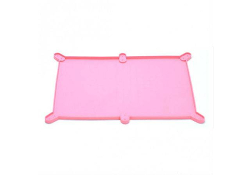  Силиконовый коврик Pefami для собачьих пелёнок розовый широкий, 1 шт., фото 1 