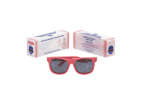  Babiators очки солнцезащитные Original Navigator Красный качает (Rockin' Red). Junior (0-2), фото 3 