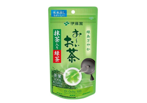  Зеленый чай рёкуча с добавлением матча Oiocha, Itoen, фото 1 