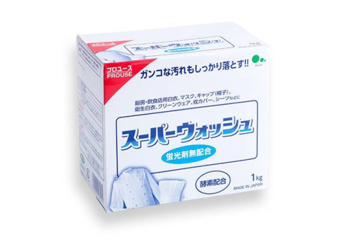  Mitsuei Super Wash Мощный стиральный порошок с ферментами для стирки белого белья, 1000 г, фото 1 