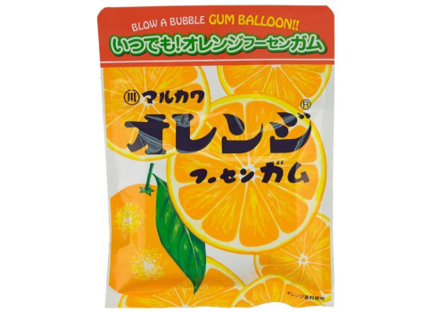  Marukawa Жевательная резинка-шарики со вкусом апельсина, 47гр, фото 1 